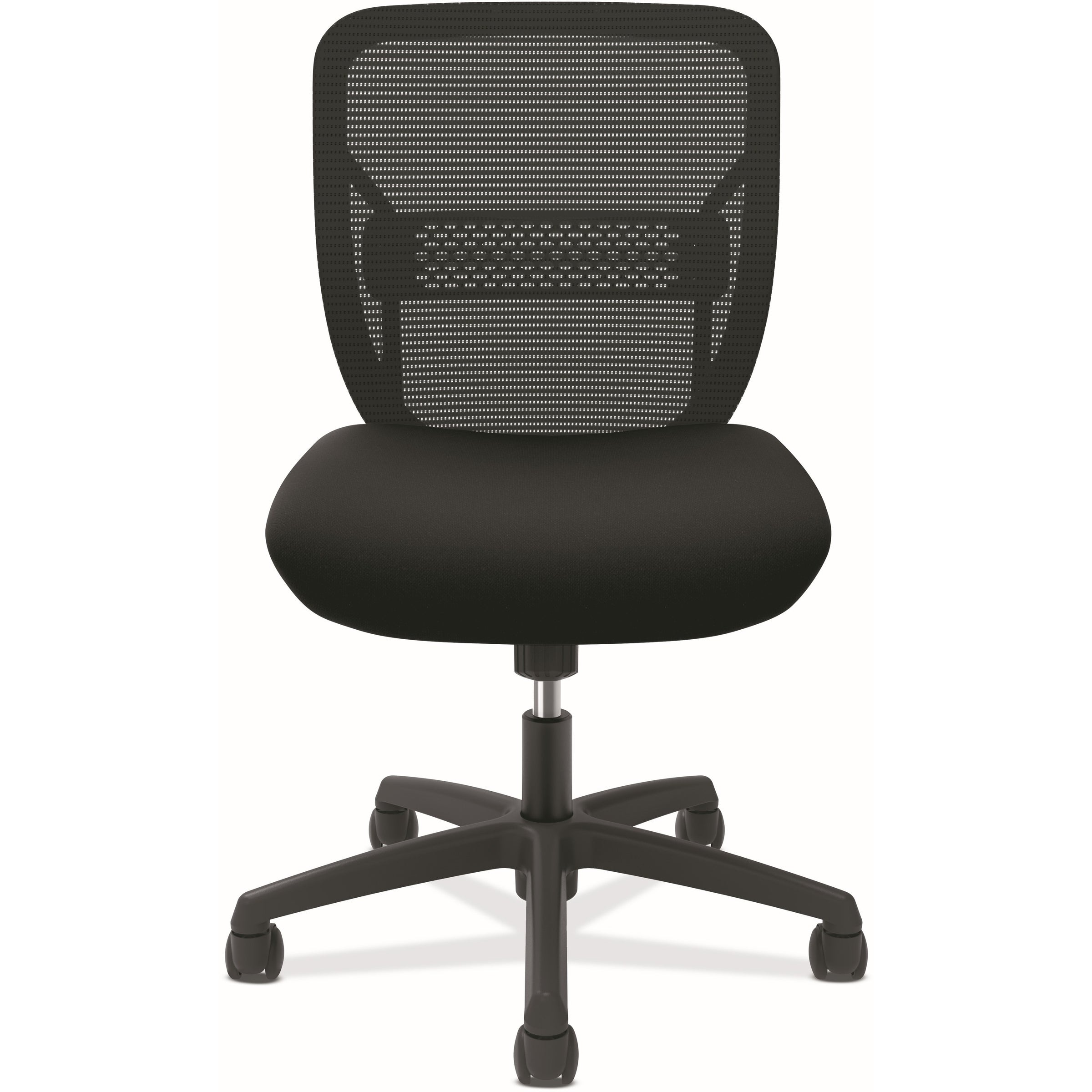 Gateway Mid-Back Task Chair, Supports Up to 250 lb, 17" to 22" Seat Height, Black