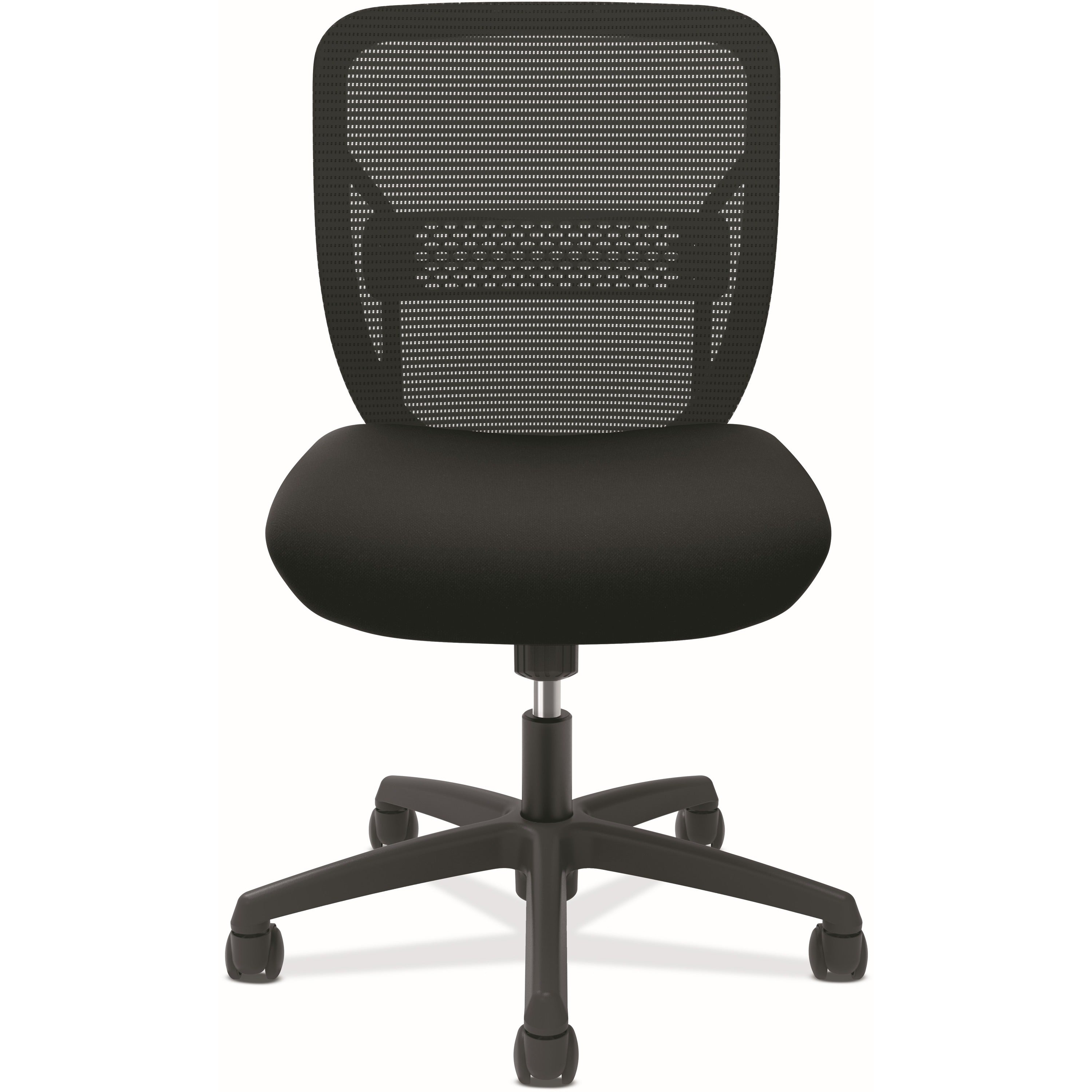Gateway Mid-Back Task Chair, Supports Up to 250 lb, 17" to 22" Seat Height, Black