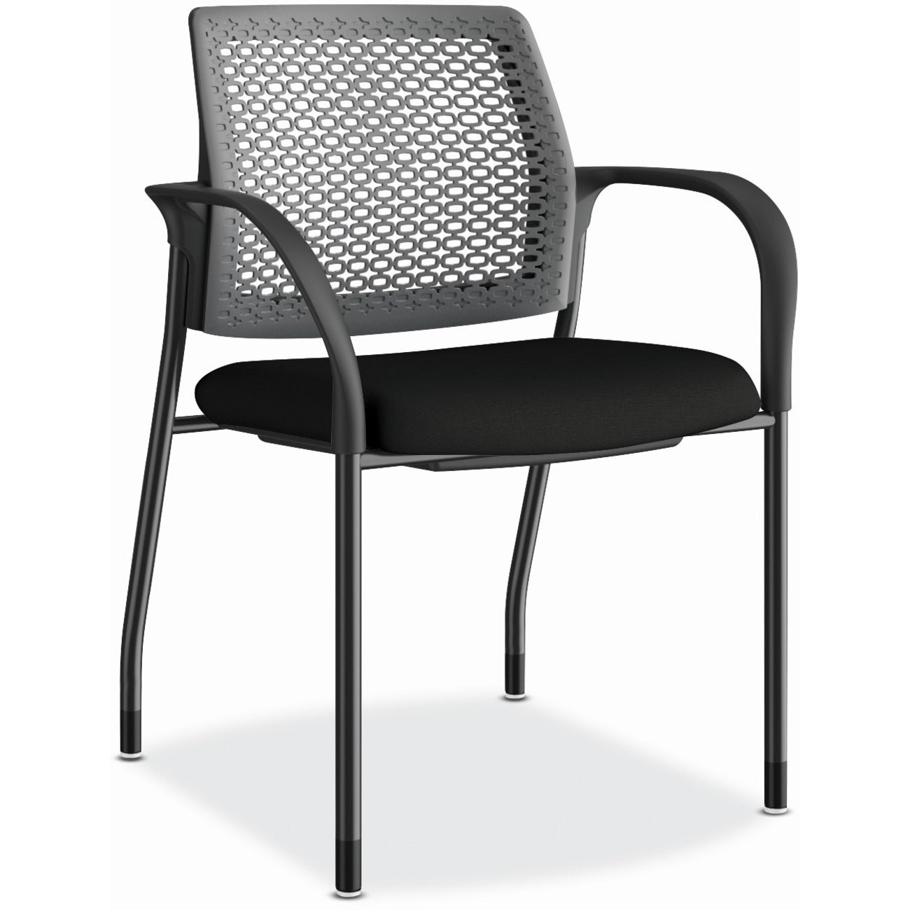 hon-ignition-chair-black-fabric-seat-charcoal-back-black-steel-frame-black-armrest-1-each_honis108rcu10 - 1