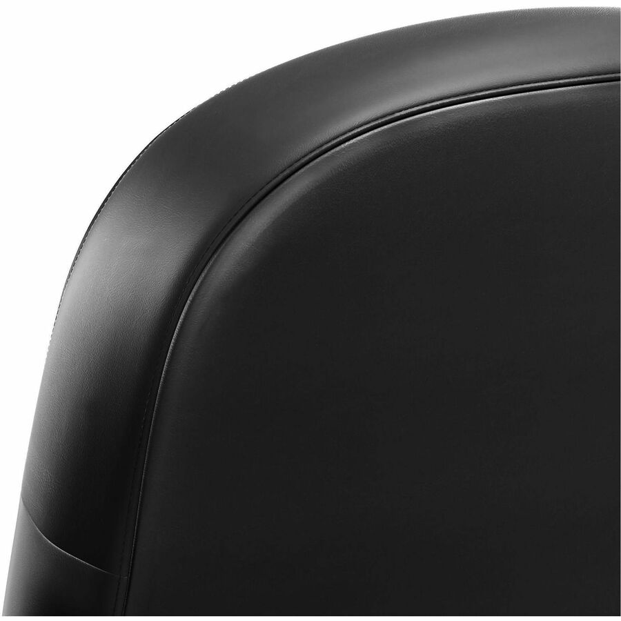 Pillow-Soft 2090 Series Executive High-Back Swivel/Tilt Chair, Supports Up to 250 lb, 16" to 21" Seat Height, Black