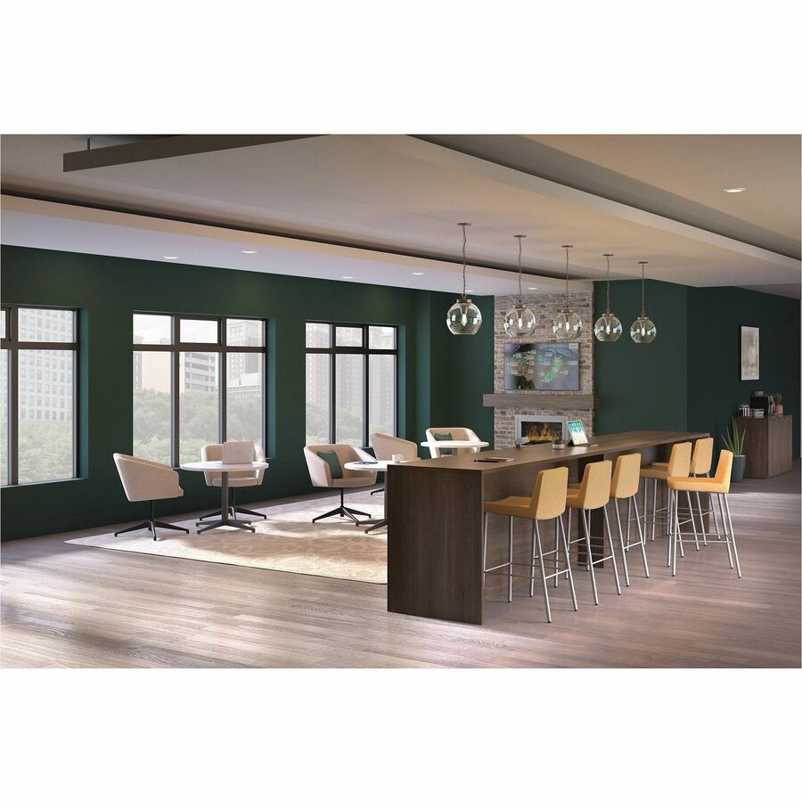 HON Preside HTLRA Conference Table Base - Finish: Mahogany