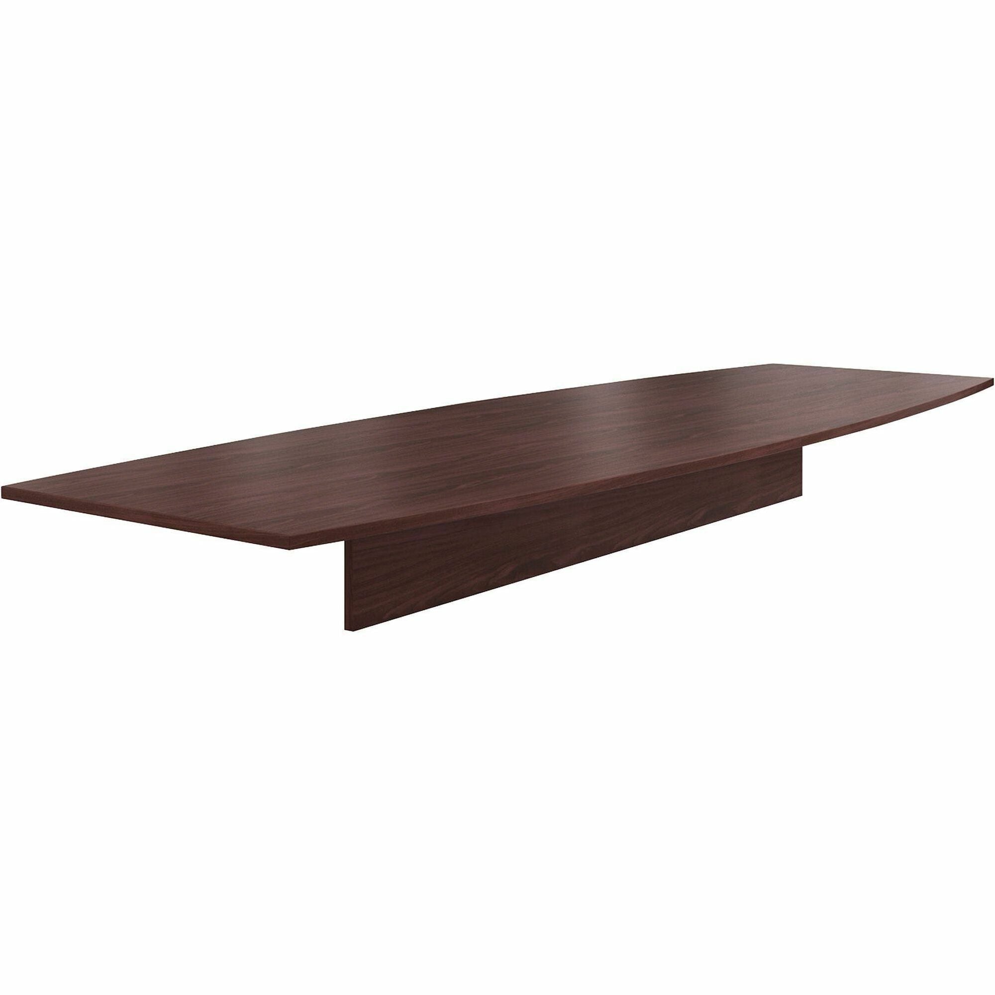 HON Preside HTLB14448P Conference Table Top - 12 ft x 48" - Flat Edge - Finish: Mahogany - 