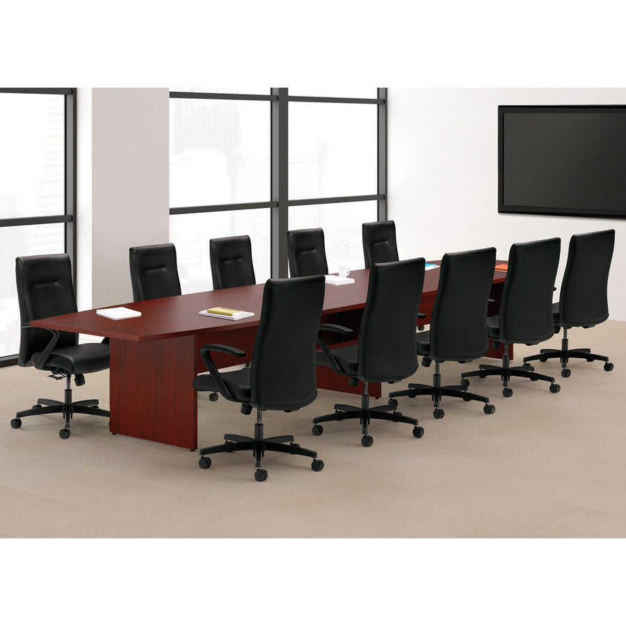 HON Preside HTLB16848P Conference Table Top - 14 ft x 48" - Flat Edge - Finish: Mahogany - 