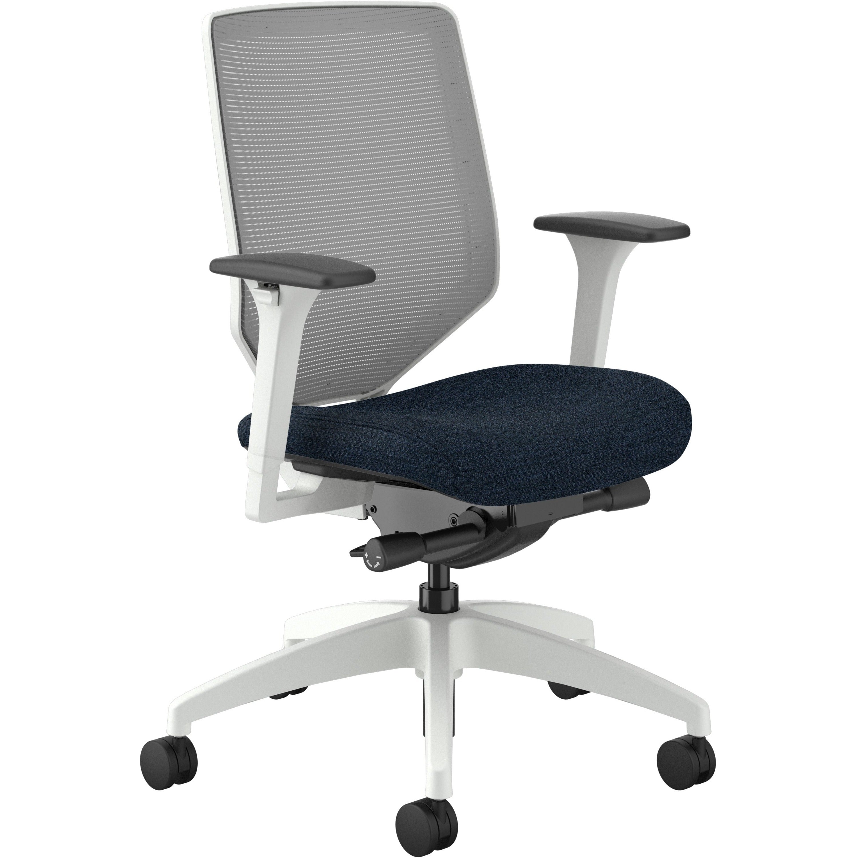 hon-solve-chair-midnight-fabric-seat-fog-mesh-back-designer-white-frame-mid-back-midnight_honsvtm2fcp90dw - 1