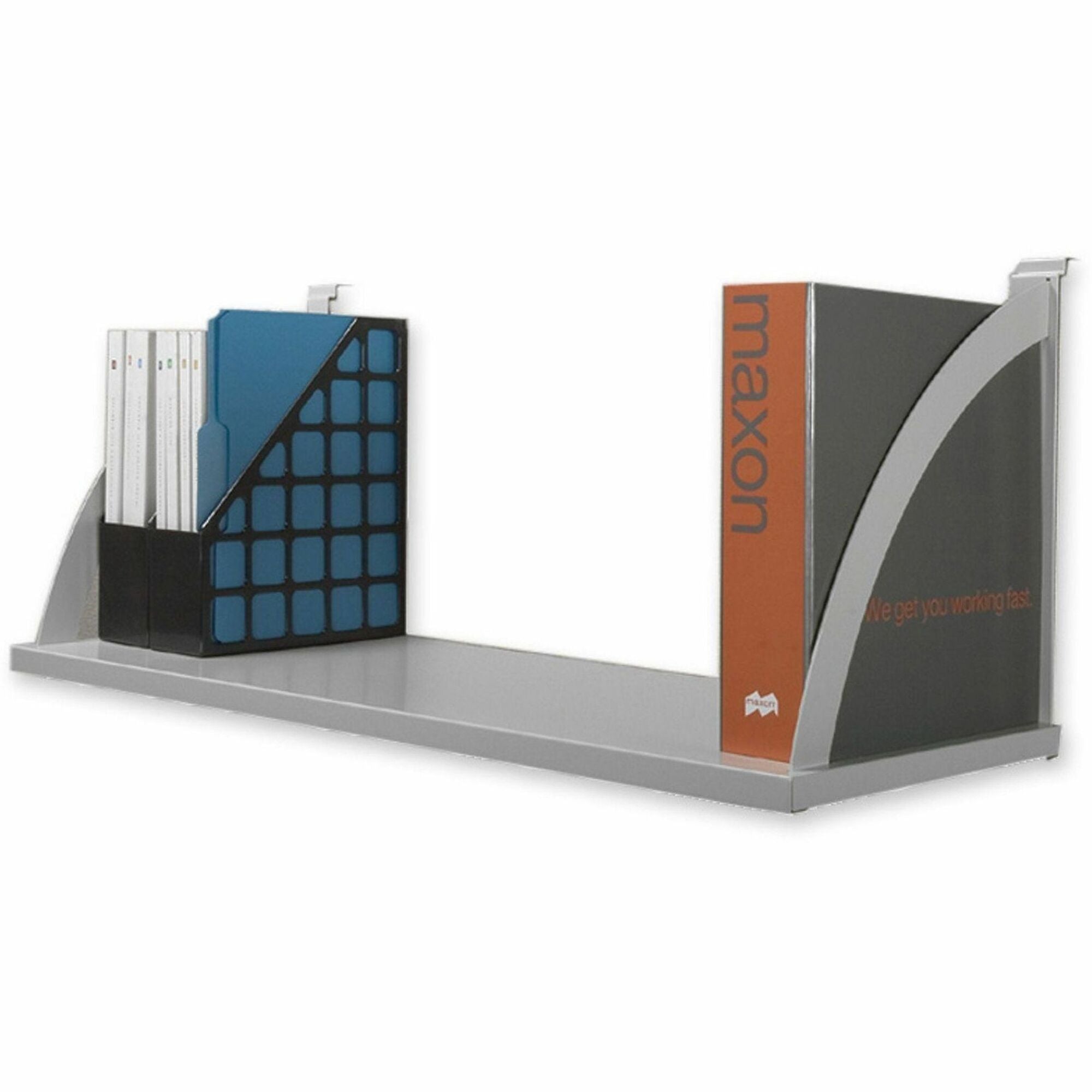 HON Verse HBV-VSH48 Shelf - 48" x 12.8" - Finish: Light Gray
