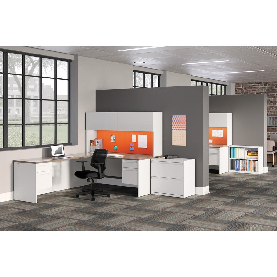 Volt Series Mesh Back Task Chair with Synchro-Tilt, Supports Up to 250 lb, 17.75" to 21.88" Seat Height, Black