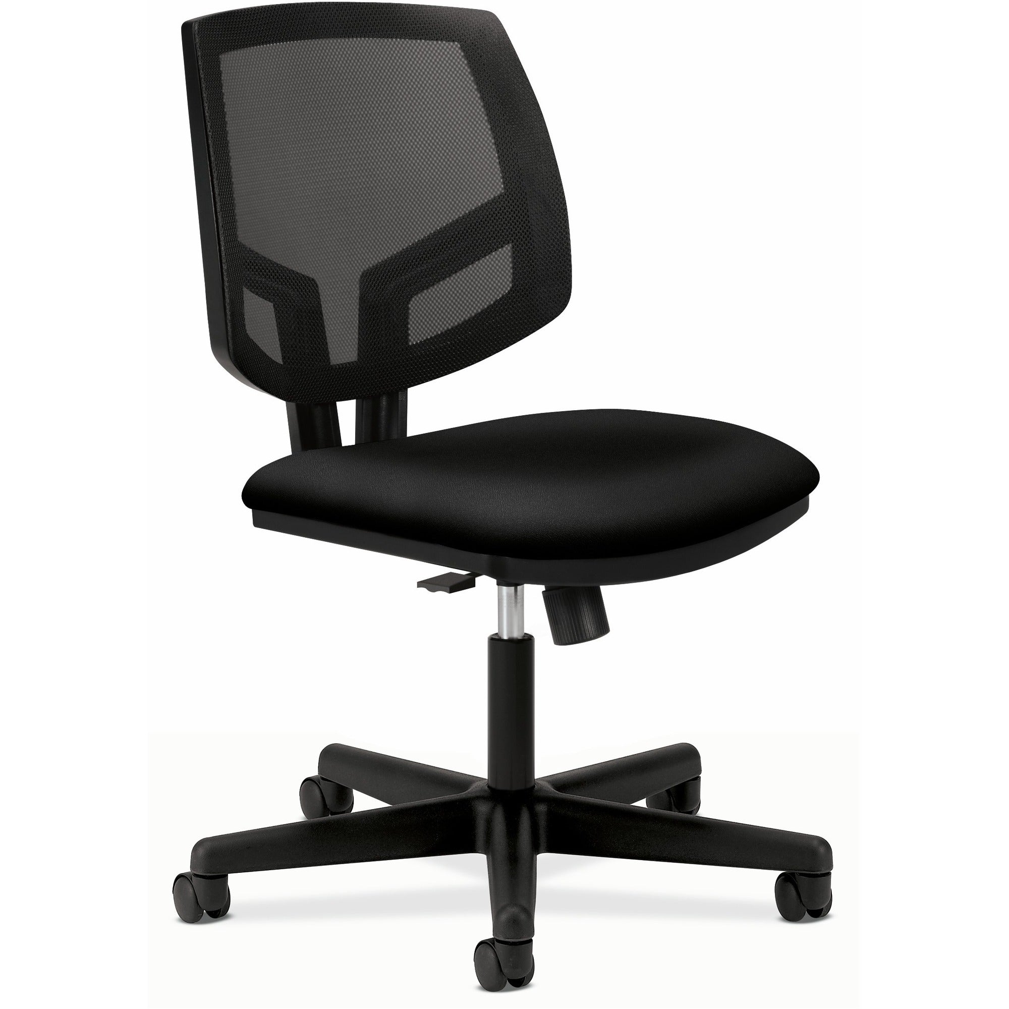 Volt Series Mesh Back Task Chair with Synchro-Tilt, Supports Up to 250 lb, 17.75" to 21.88" Seat Height, Black
