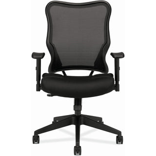 VL702 Mesh High-Back Task Chair, Supports Up to 250 lb, 18.5" to 23.5" Seat Height, Black