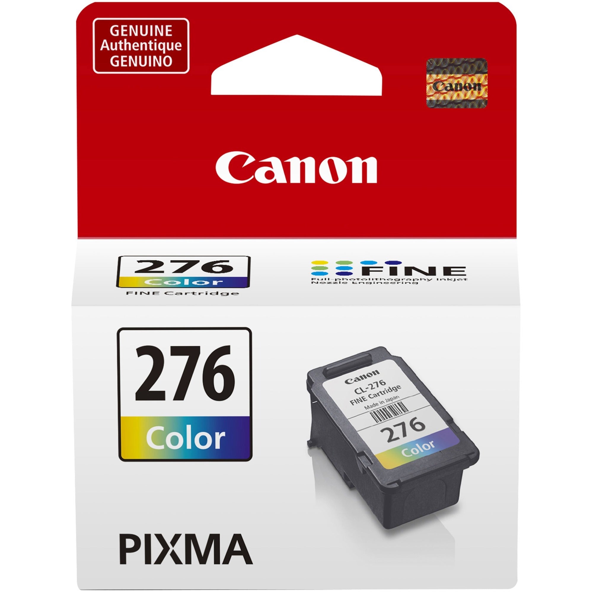 Canon CL276 Original Inkjet Ink Cartridge - Multicolor - 1 Each - 6.2 mL Color