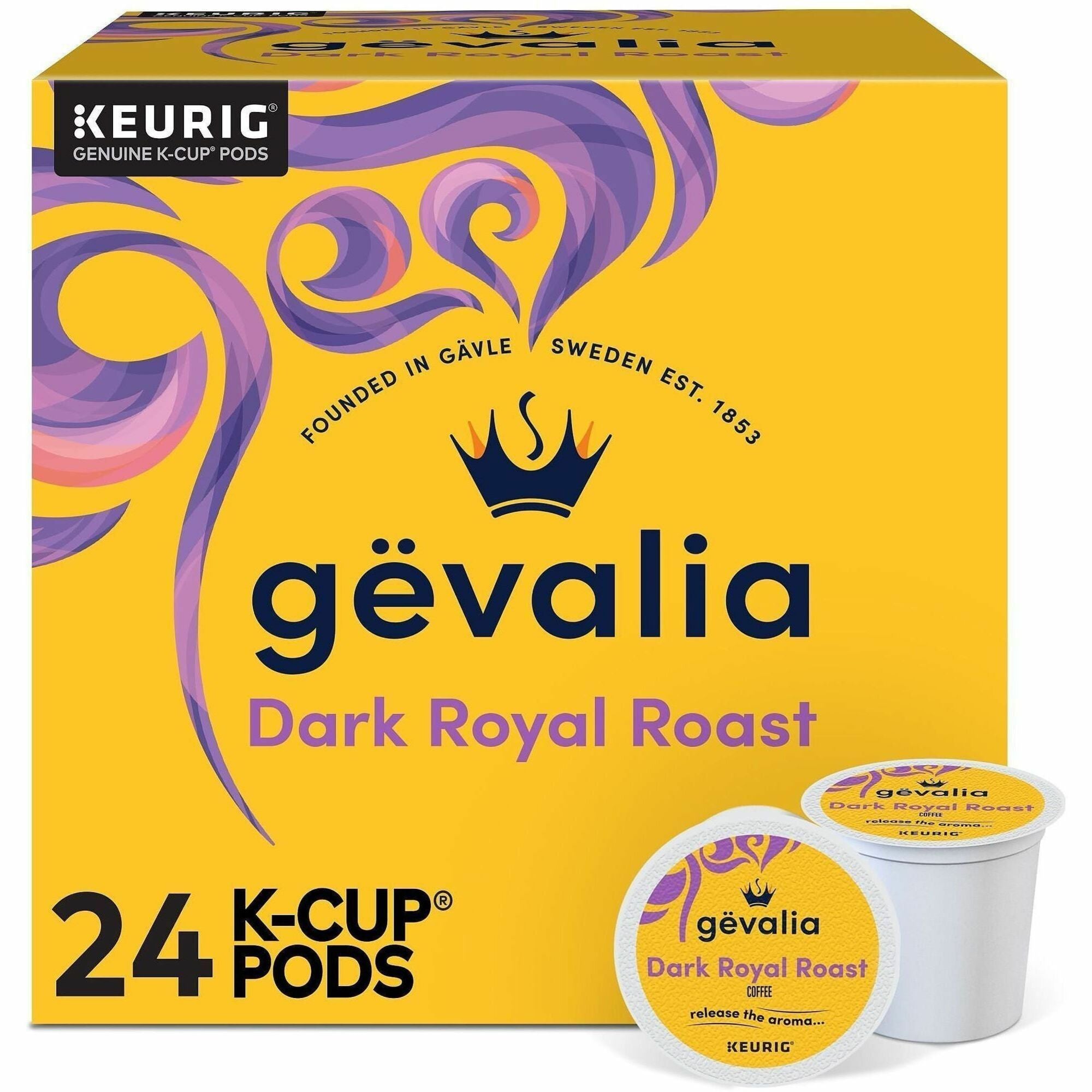 Kaffee Dark Royal Roast K-Cups, 24/Box