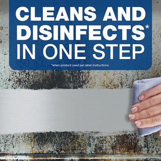Spic and Span 3-in-1 Cleaner - 32 fl oz (1 quart) - Fresh Scent - 6 / Carton - Disinfectant, Streak-free - Blue