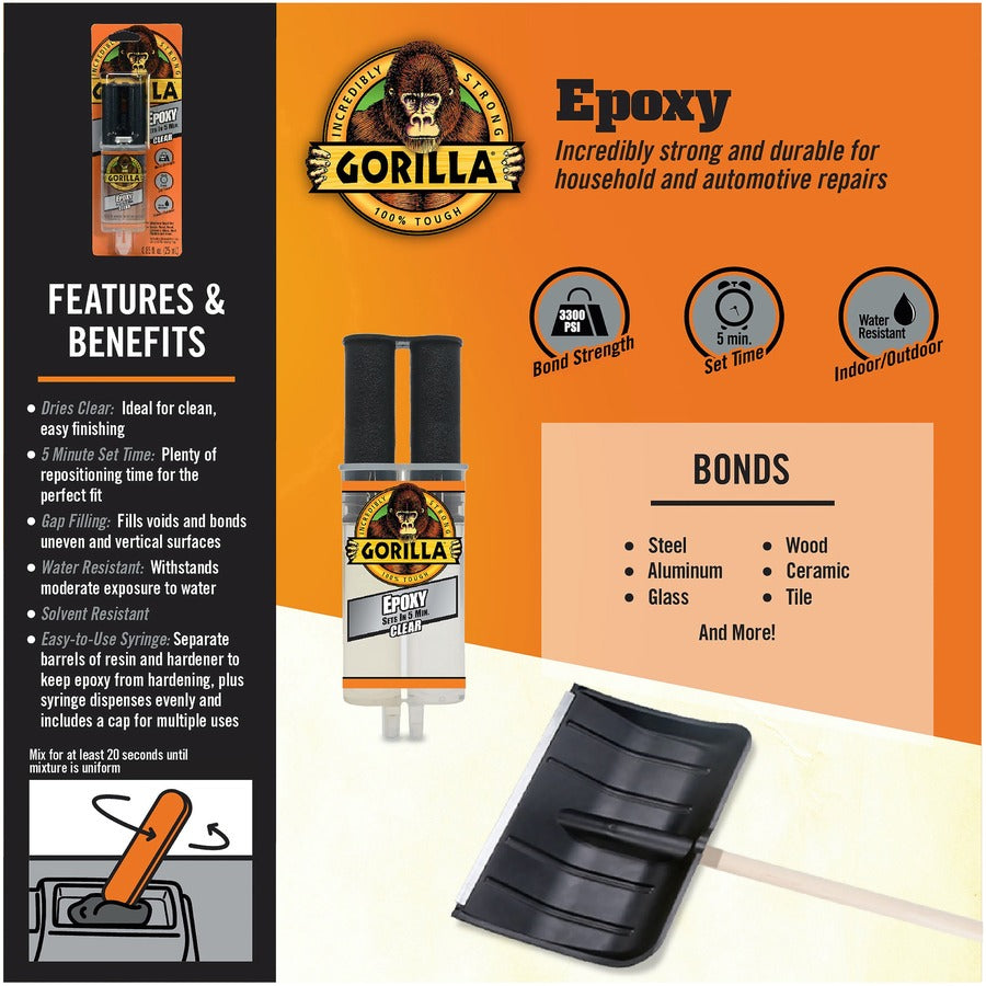 gorilla-glue-epoxy-clear-glue-085-oz-1-each-clear_gor4200101 - 6