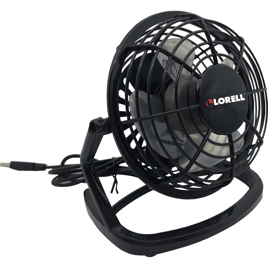 lorell-usb-powered-personal-fan-adjustable-tilt-head-durable-usb-powered-compact-metal-plastic-black_llr18474 - 3