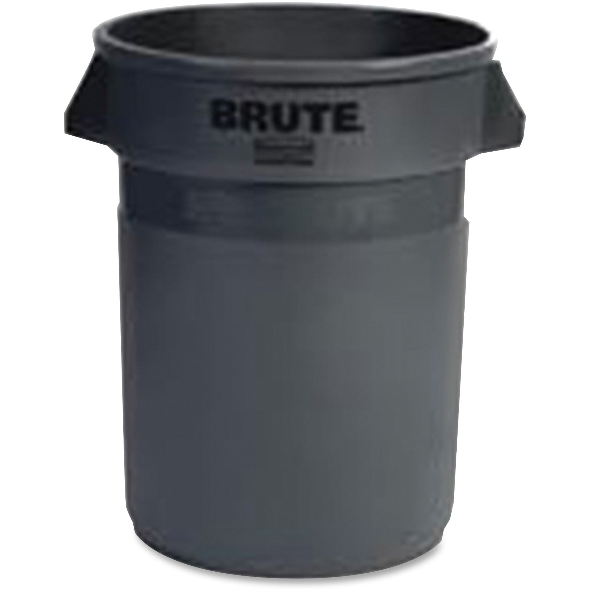Rubbermaid Commercial Vented Brute 32-gallon Container - 32 gal Capacity - Round - Manual - UV Resistant, Vented, Fade Resistant, Crack Resistant, Crush Resistant, Warp Resistant, Reinforced Base, Durable, Tear Resistant, Damage Resistant, Contoured