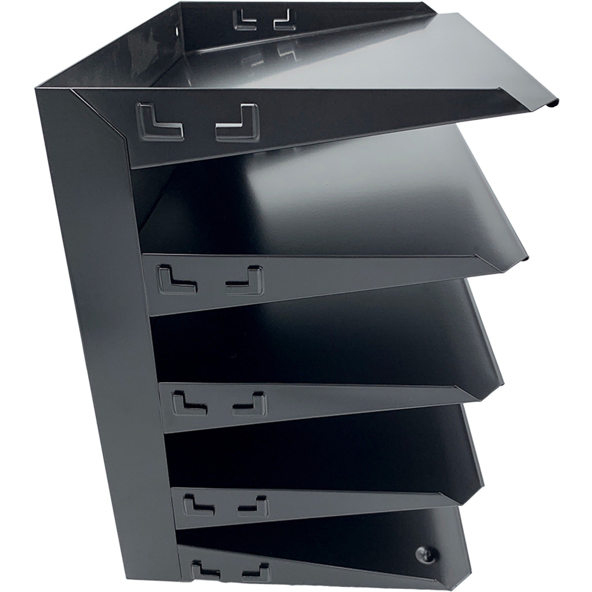 huron-horizontal-slots-desk-organizer-5-compartments-horizontal-12-height-x-88-width-x-12-depth-durable-black-steel-1-each_hurhasz0149 - 4