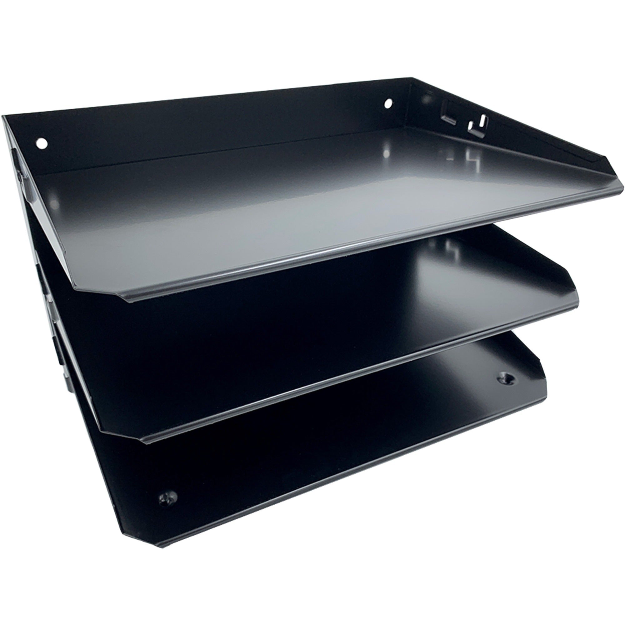 huron-horizontal-slots-desk-organizer-6-compartments-horizontal-6-height-x-12-width-x-88-depth-durable-black-steel-1-each_hurhasz0159 - 1
