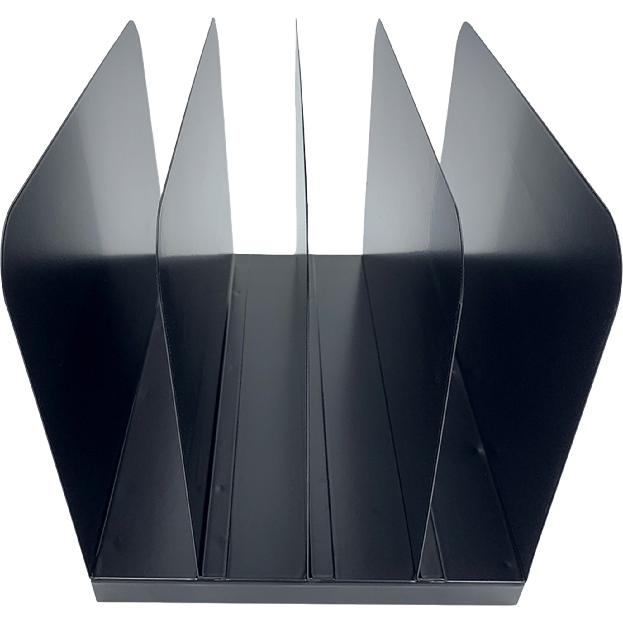 huron-vertical-desk-organizer-4-compartments-vertical-78-height-x-11-width-x-11-depth-durable-black-steel-1-each_hurhasz0147 - 2