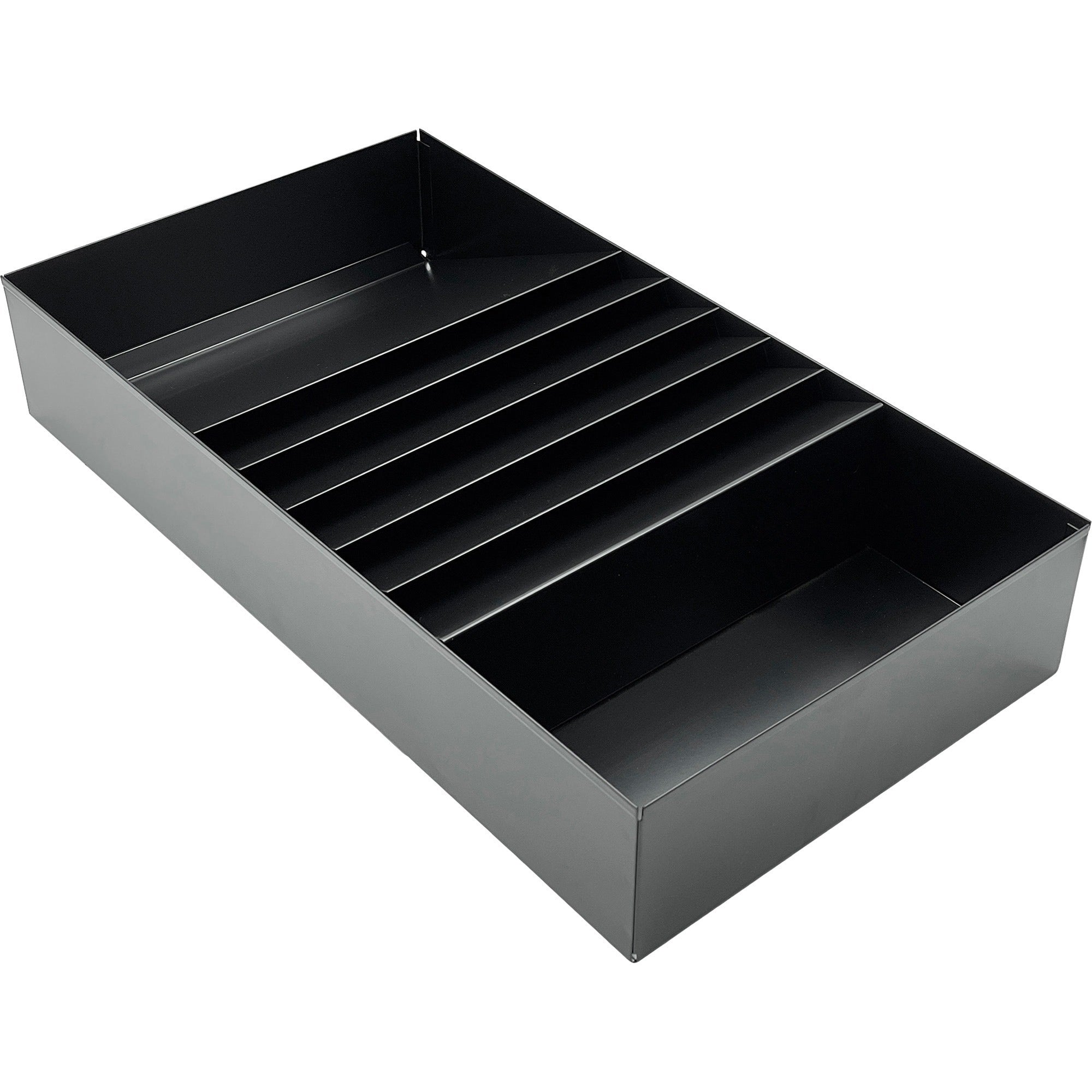 huron-slanted-5-slot-stationery-holder-5-compartments-21-height-x-113-width-x-38-depth-black-1-each_hurhasz0162 - 3