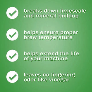 Urnex Single Brewer Cleaning Kit - For Coffee Maker - 0.25 oz - Biodegradable, Phosphate-free, Odorless - 1 Each - Green