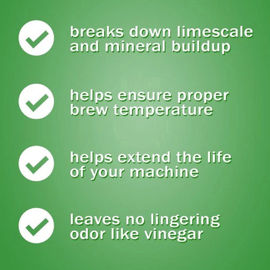 Urnex Single Brewer Cleaning Kit - For Coffee Maker - 0.25 oz - Biodegradable, Phosphate-free, Odorless - 1 Each - Green