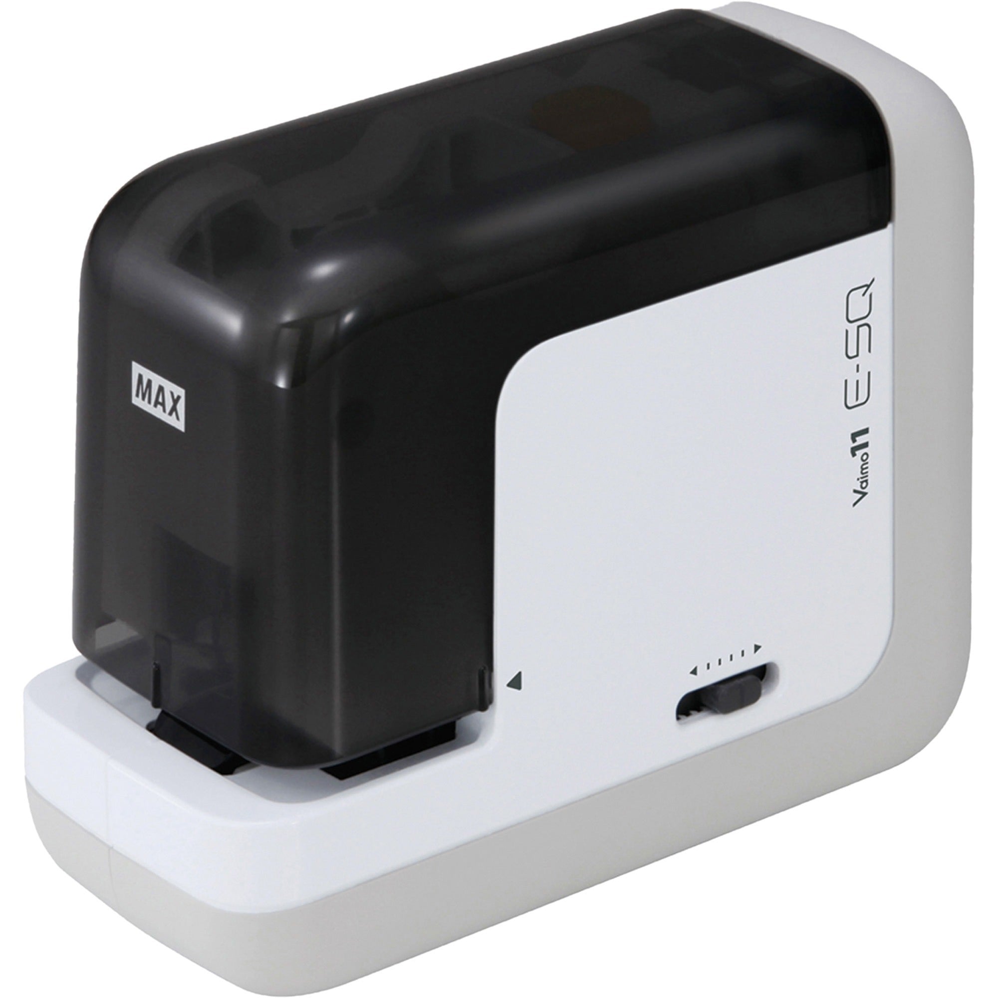 max-portable-electronic-stapler-35-sheets-capacity-100-staple-capacity-1-4-staple-size-6-x-aa-batteries-1-each-black-white_mxbbh11f - 1