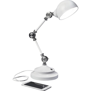 Wellness Series Revive LED Desk Lamp, 15.5" High, White, Ships in 4-6 Business Days