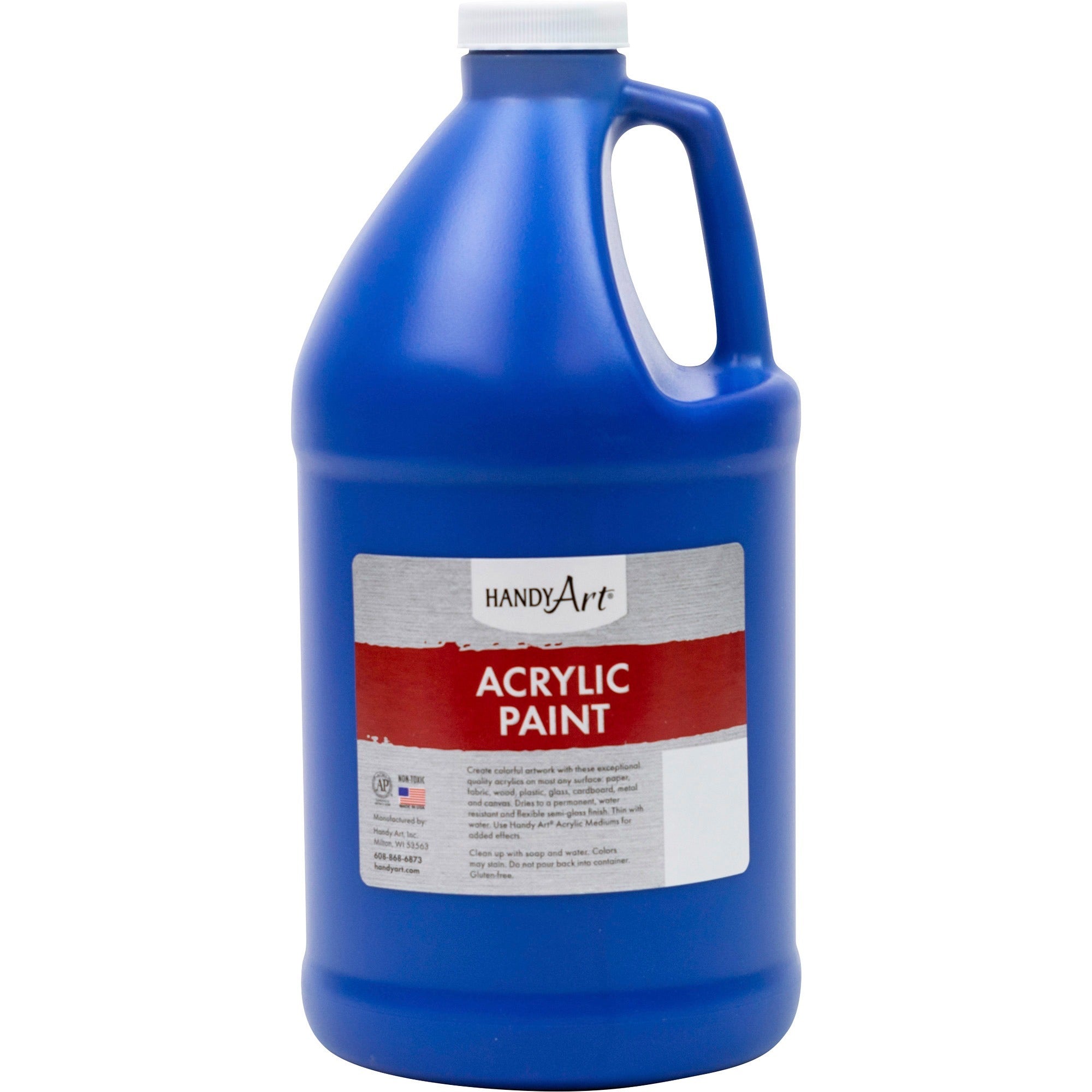 handy-art-acrylic-paint-2-quart-1-each-phthalo-blue_han102060 - 1