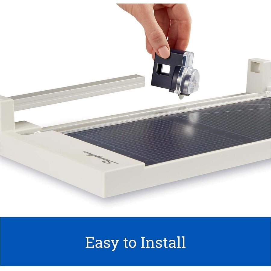 Swingline Paper EdgeGlow LED Replacement Blade - 1 Each - Blue