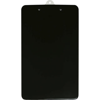 Saunders Antimicrobial Clipboard - 8 1/2" x 11" - Black, White - 1 Each