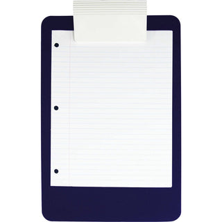 Saunders Antimicrobial Clipboard - 8 1/2" x 11" - Blue - 1 Each