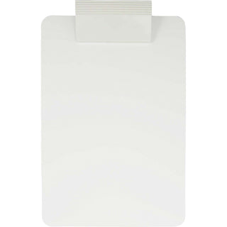 Saunders Antimicrobial Clipboard - 8 1/2" x 11" - White - 1 Each