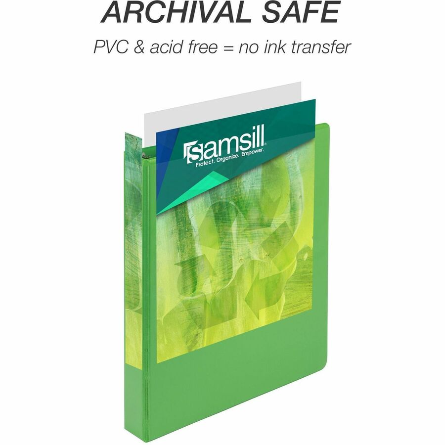 Samsill Earthchoice Durable View Binder