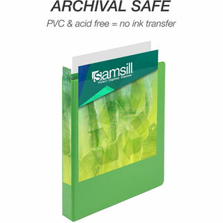 Samsill Earthchoice Durable View Binder