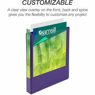 Samsill Earthchoice Durable View Binder