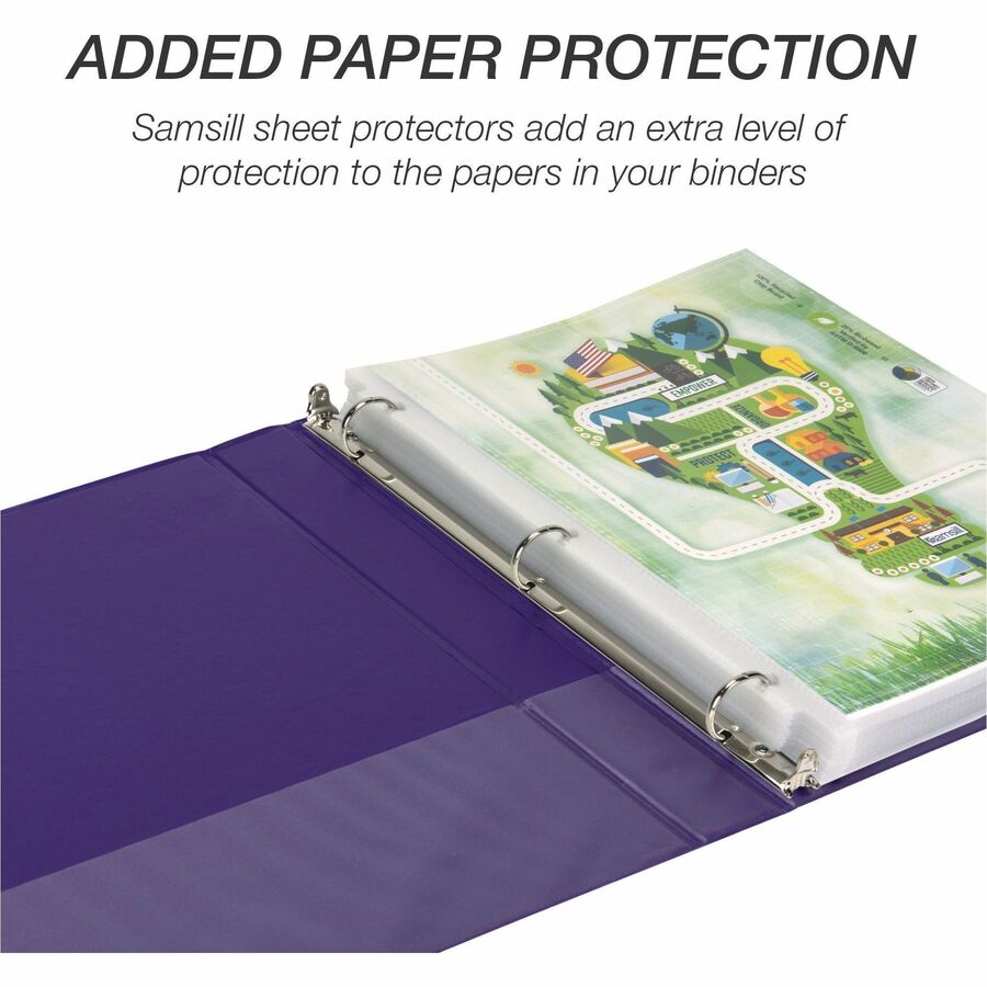 Samsill Earthchoice Durable View Binder