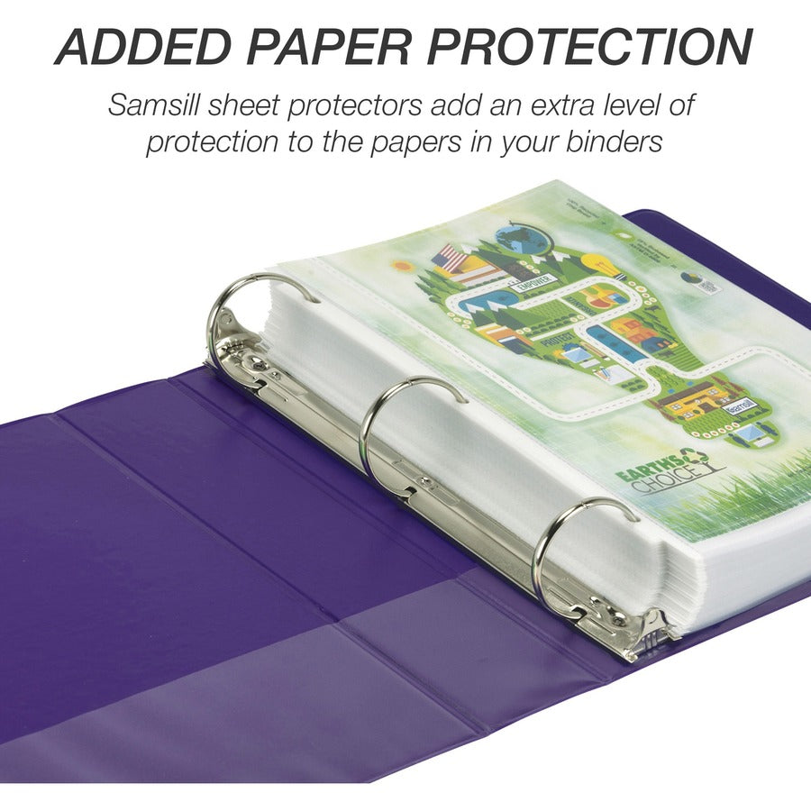 Samsill Earthchoice Durable View Binder