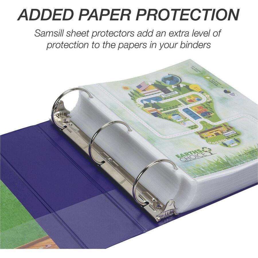 Samsill Earthchoice Durable View Binder