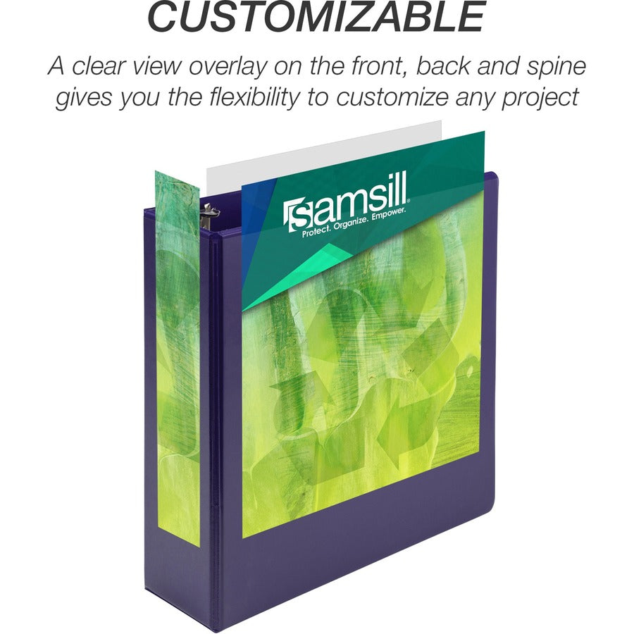 Samsill Earthchoice Durable View Binder