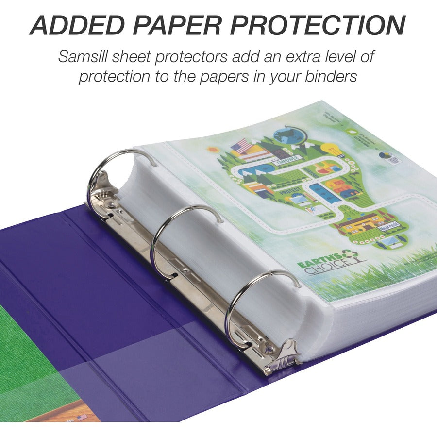 Samsill Earthchoice Durable View Binder