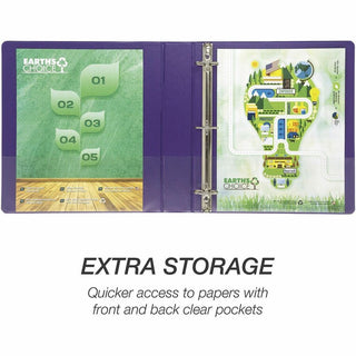 Samsill Earthchoice Durable View Binder