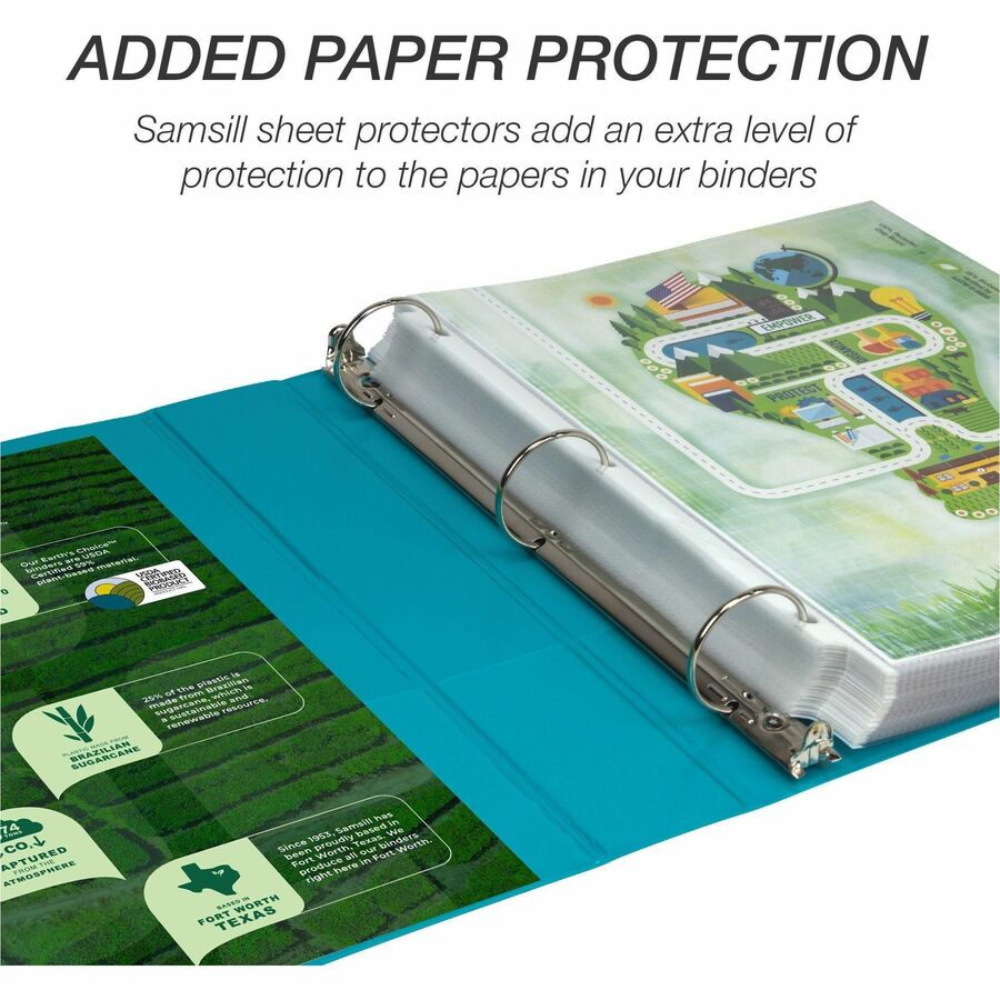 Samsill Earthchoice Durable View Binder