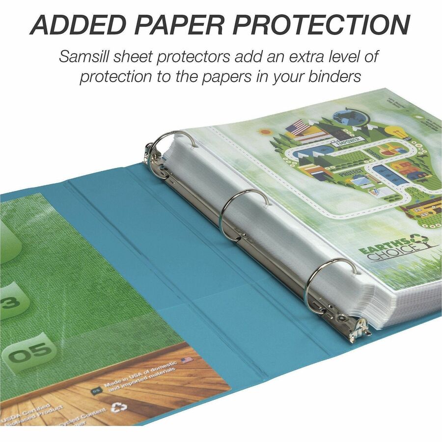 Samsill Earthchoice Durable View Binder