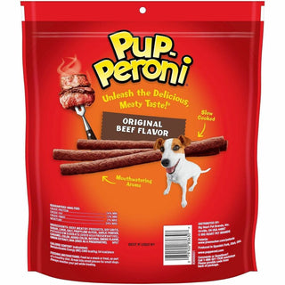 Pup-Peroni Dog Treats - For Dog - Chewy - Beef Flavor - 1.41 lb