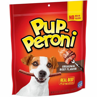 Pup-Peroni Dog Treats - For Dog - Chewy - Beef Flavor - 1.41 lb