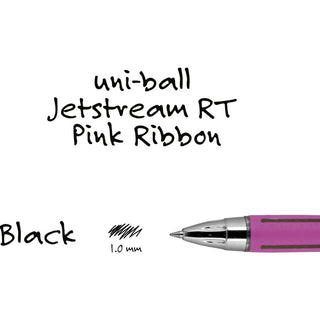 uni-jetstream-rt-pink-ribbon-ballpoint-pen-medium-pen-point-1-mm-pen-point-size-black-gel-based-hybrid-ink-pink-barrel-1-dozen_ubc70203 - 5
