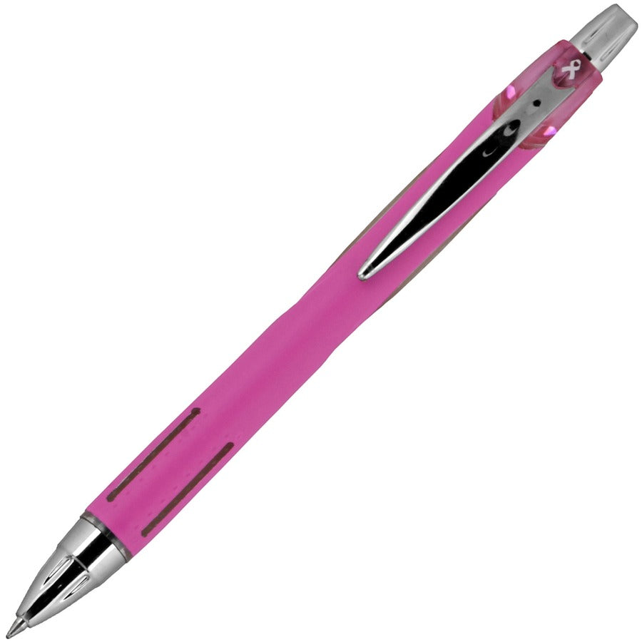 uni-jetstream-rt-pink-ribbon-ballpoint-pen-medium-pen-point-1-mm-pen-point-size-black-gel-based-hybrid-ink-pink-barrel-1-dozen_ubc70203 - 8