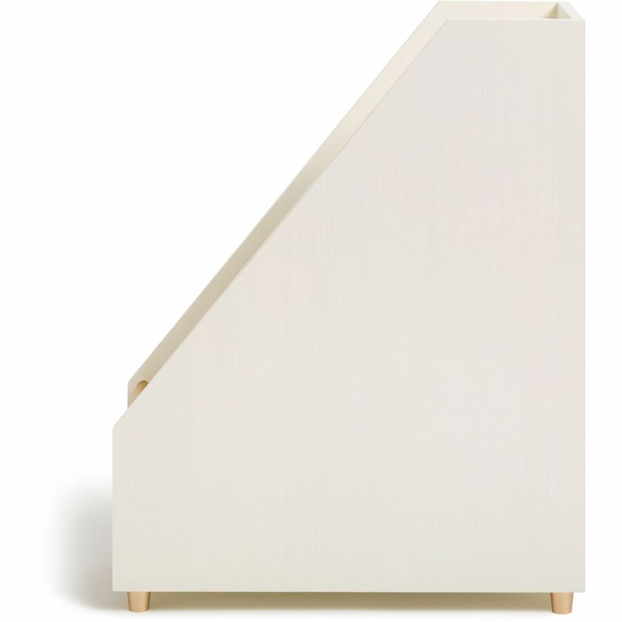 Juliet Magazine Holder, 3.75 x 9.75 x 11.77, White