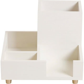 Juliet Compartment Cup, 6.25"w x 6.25"d x 4.75h", White