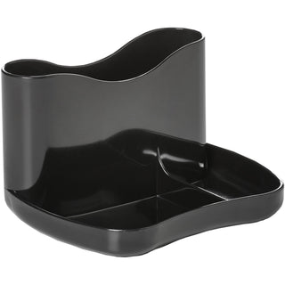 deflecto-antimicrobial-desk-caddy-4-compartments-37-height-x-6-width-x-47-depthdesktop-antimicrobial-mildew-resistant-black-polystyrene_def63910 - 1
