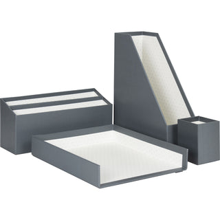 u-brands-paper-wrapped-desk-organization-kit-desktop-sturdy-lightweight-gray-chipboard-1-each_ubr3204u0002 - 1